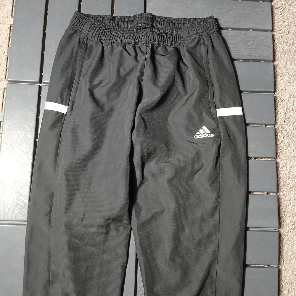 Adidas Response Astro Pants Unisex Sz Small Climalite Black Zipper Ankle Running - Picture 3 of 14
